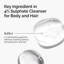 Sulphate 4% Cleanser for Body and Hair